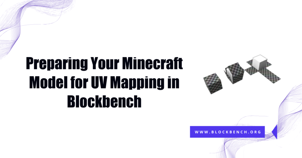 Minecraft Model for UV Mapping in Blockbench