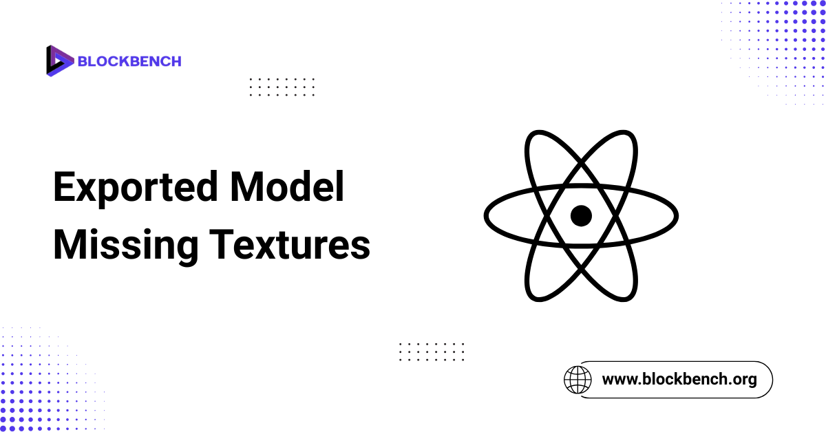 Exported Model Missing Textures